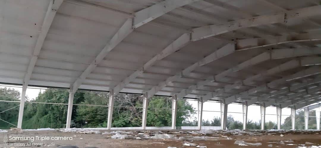 نصب ساندویچ پانل شرکت ماموت ,