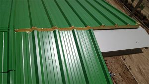 نصب ساندویچ پانل سقفی اتاق یخچالی مشخصات فنی ساندویچ پانل فروش ورق رنگی وشیروانی