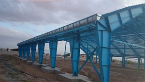 نمونه نصب ورق آبرو - ساندویچ پانل