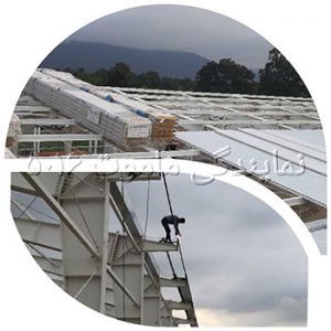 پنل سقفی دنیای ماموت , قیمت ساندویچ پانل سقفی , نصب ساندویچ پانل سقفی